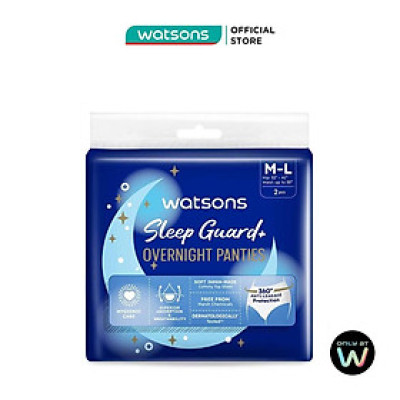 Băng Vệ Sinh Dạng Quần Watsons Chống Tràn Size M-L 2pcs