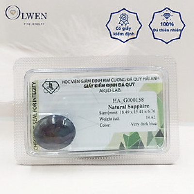 Viên đá Sapphire thiên nhiên HA-G000158