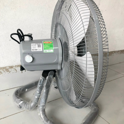 Quạt sàn bán công nghiệp Asia VY586790 xám 80W (lồng sắt) - Hàng chính hãng