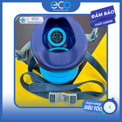 [COMBO] Mặt nạ Koken G7 Nhật Bản phòng khí độc, phun thuốc & Kính chống văng bắn, chống đọng hơi sương Delta Plus Pháp