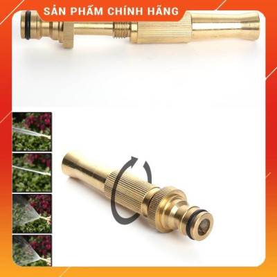 ️ Bộ dây vòi xịt nước rửa xe, tưới cây , tăng áp 3 lần, loại 20m 206587 đầu đồng,cút đồng+ đai