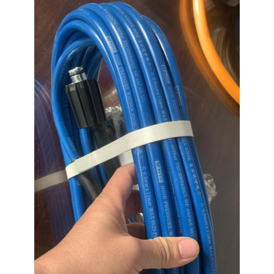 [Freeship]Dây xịt rửa xe HIỆU HTC LOẠI 20M,HTC6511-20W3 từ nhựa PVC áp lực cao 420 bar( 6090PSI),ĐK 6.5*11mm