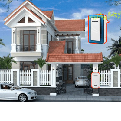 CHUÔNG CỬA KHÔNG DÂY DB658 (BLACK) THƯƠNG HIỆU KAWASAN