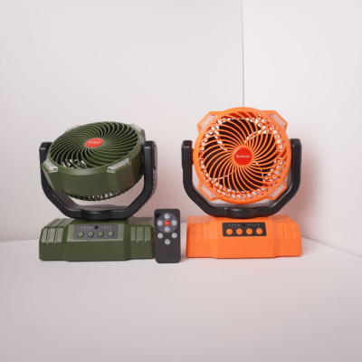 Quạt Tích Điện Yoobao F8 PRO - 10.000mAh | Điều Khiển Từ Xa | Xoay 360° | Đèn LED | Sạc Dự Phòng - Hàng chính hãng