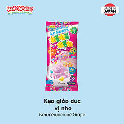 Kẹo giáo dục popin cookin vị nho / soda - Nerunerunerune 