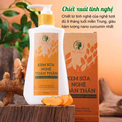 Bộ sạch mụn, trắng da mặt và body cơ bản Wonmom ( 1 Serum mụn + 1 Kem cấp ẩm + 1 Kem sữa nghệ toàn thân )