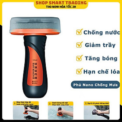 Chai phủ nano chống nước kính ô tô - Chống nước bề mặt kính cận, mũ bảo hiểm 100ML - Hàng nhập khẩu