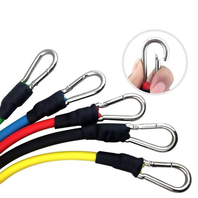 Dây Đàn Hồi Tập Gym+ Tặng Kèm 1 Bộ Dây Tập Thể Lực 5 Màu - Bộ 11 Dây Kéo Tập Thể Dục, Dây Cao Su Tập Gym, Dây Đàn Hồi Tập Thể Hình, Dây Đàn Hồi Tập Gym, Bộ Dây Tập Thể Lực 11 Món