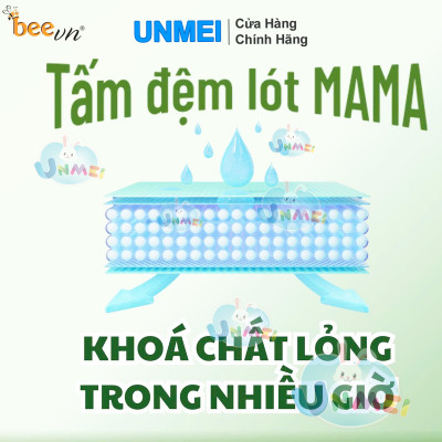 Tấm Lót, Tấm Đệm Lót MAMA Dùng 1 Lần Để Lót Bé Đi Vệ Sinh Lót Cho Phụ Nữ Sau Sinh, Người Lớn Cần Chống Thấm 60X60cm (10 Miếng/Bịch)
