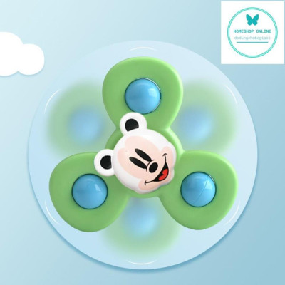 Set 3 đồ chơi con quay spinner hình côn trùng vui nhộn cho bé