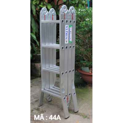 Thang nhôm gấp 4 khúc Nikita Nik44 chân thẳng