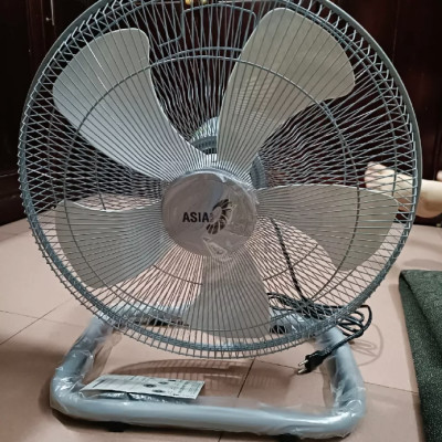 Quạt sàn bán công nghiệp Asia VY586790 xám 80W (lồng sắt) - Hàng chính hãng