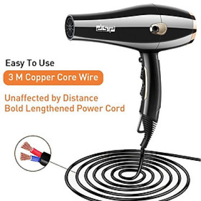 Máy sấy tóc hai chiều thương hiệu cao cấp DSP 30088 - Công suất 1600W - Hàng Chính Hãng