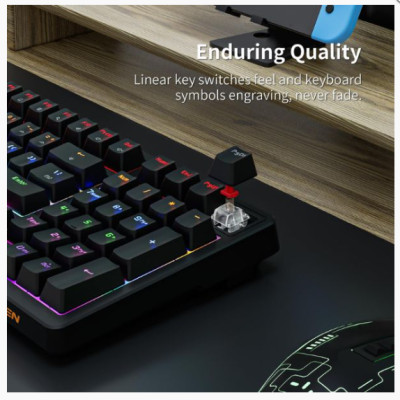 Bộ bàn phím và chuột chơi game Newmen GM202 - Hàng chính hãng