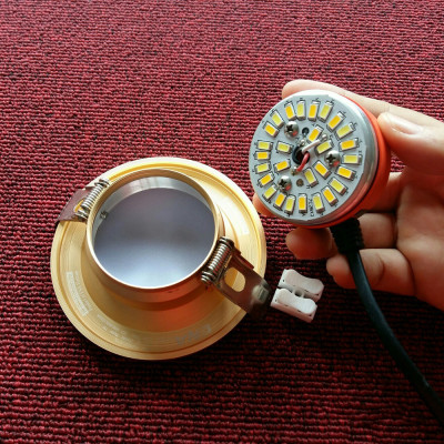 ĐÈN LED ÂM TRẦN DOWNLIGHT DTA INNOLAMP,7W 1 MÀU HOẶC 3 MÀU THIẾT KẾ SANG TRỌNG ĐẸP MẮT