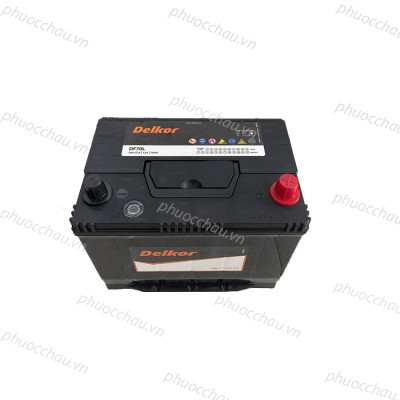 Ắc Quy Delkor DF70L (12V - 70Ah)