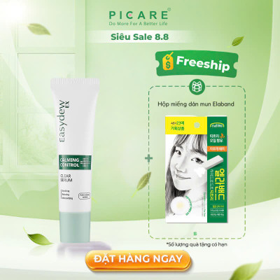 Tinh Chất Phục Hồi Làm Dịu Cho Da Dầu Mụn Easydew Ex Calming Control Clear Serum 30ml