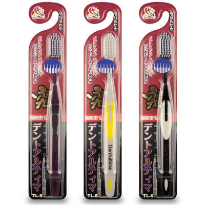 Bàn Chải Đánh Răng Loại Mềm Cán Nhựa Màu Xám Dentultima JR-TL-S1 (1 Cây)