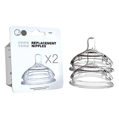 Combo 2 Núm Ty Rời Comotomo Size 3 dành cho bé từ 6 tháng