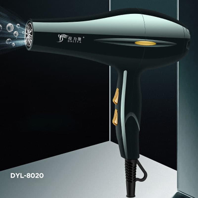 Máy sấy tóc hai chiều DELIYA 8020 xanh lá công suất lớn 2200W -Tặng kèm bộ bấm 7 món 