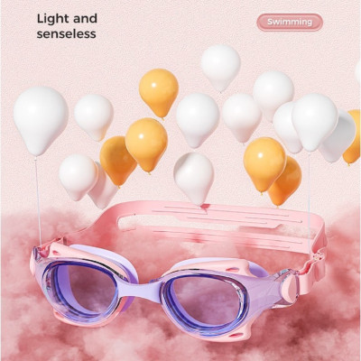 Kính bơi cho trẻ em SC15, mắt nhỏ ôm sát vòm mắt, chống uv, hiệu Yuke(Tặng Kèm Hộp)