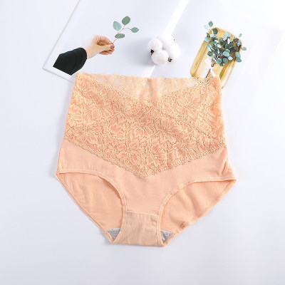 COMBO 5 QUẦN COTTON PHỐI REN LƯNG CAO ÔM BỤNG 86041