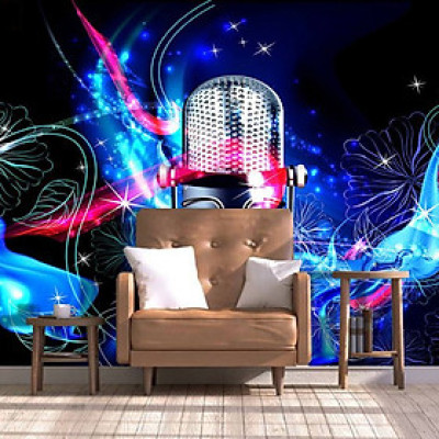 Tranh dán tường 3D âm nhạc 13 TC33