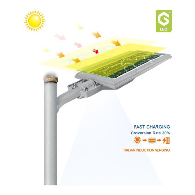 ĐÈN ĐƯỜNG NĂNG LƯỢNG MẶT TRỜI CÔNG SUẤT 120W