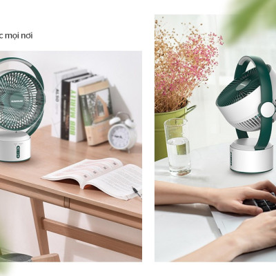 Quạt sạc Sunhouse SHD7116 (25W) - Hàng chính hãng