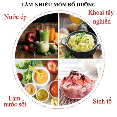 Máy xay cầm tay SOKANY SK02013, công suất 600W nhỏ gọn chống văng tiện lợi dễ vệ sinh - HÀNG CHÍNH HÃNG 