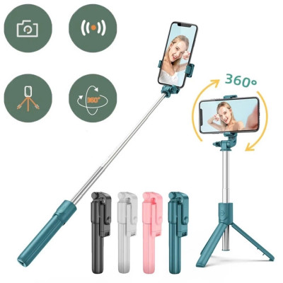 Gậy Chụp Hình Selfie Tiện Ích: 3 Chân, Đèn LED, và Bluetooth Chụp Ảnh Từ Xa Loại Tốt Hàng Cao Cấp