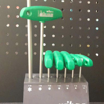 Bộ lục giác sao chữ T 7 chi tiết Wiha 01348