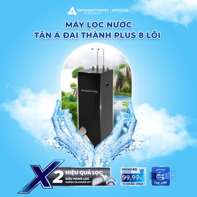 Máy lọc nước RO Tân Á Đại Thành Plus – 8 Lõi, Hàng Chính Hãng, Bảo Hành 12 Tháng