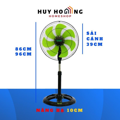 Quạt đứng lỡ Senko LTS1636 ( Màu ngẫu nhiên) - Hàng chính hãng
