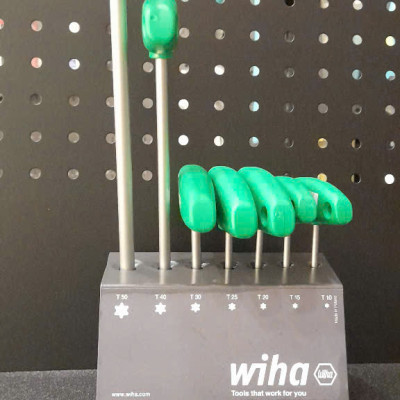 Bộ lục giác sao chữ T 7 chi tiết Wiha 01348