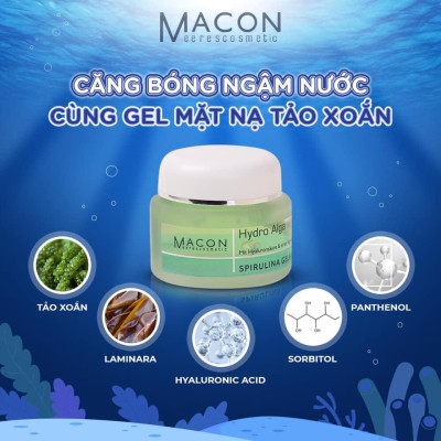 Mặt nạ Gel Tảo xoắn – Hydro Alga Spirulina Mask 50ml