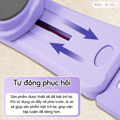 PB-1101 Pilates yoga đa chức năng mới, tập thể dục tại nhà, cơ bụng, dây lưng, dụng cụ cánh tay, máy làm đẹp chân