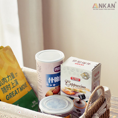 Giỏ Decor Có Quai Xách – Bộ 4 Kiểu Dáng Thủ Công Đẹp Mắt, Lót Vải Vintage, Đựng Đồ & Trang Trí Tinh Tế