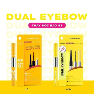 Chì Kẻ Mày 2 Đầu Lemonade Want It Got It Dual Eyebrow 4g