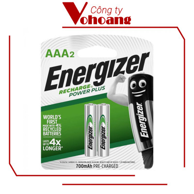 Pin Sạc Energizer AAA 700mAh Power Plus