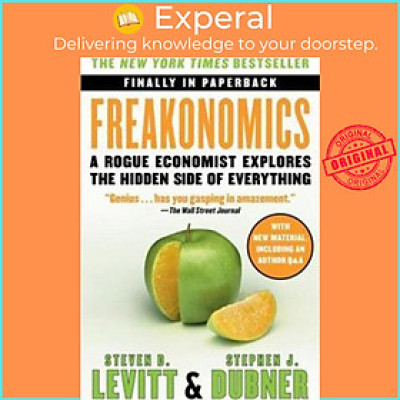 Sách - Freakonomics : A Rogue Economist Explores the Hidde by Steven D. Levitt,Stephen J. Dubner (US edition, paperback)