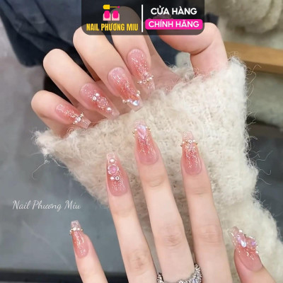 Gel Nhũ Tuyết Xà Cừ Lẻ 8g Làm Nail với Chất Gel Trong Suốt, Tạo Hiệu Ứng Lấp Lánh Độc Đáo, Dễ Sử Dụng Nail Phương Miu Sơn Gel