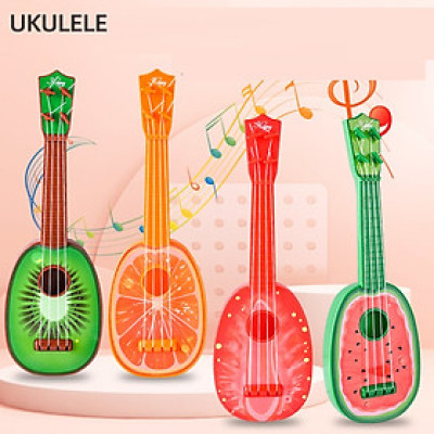 Đàn Ukulele Mini Hình Trái Cây Cho Bé Đàn Guitar Đồ Chơi Mini Mô Phỏng Trái Cây Đàn Ukulele Trẻ Em Siêu Nhẹ – Thiết Kế Trái Cây Ngộ Nghĩnh Đồ Chơi Âm Nhạc Cho Bé – Đàn Trái Cây 4 Dây Đàn Guitar Mini Hình Trái Cây – Dành Cho Bé Từ 3 Tuổi