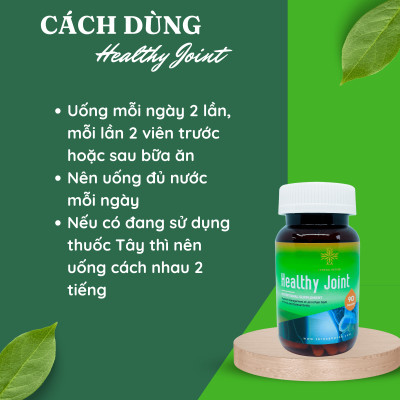 Thực phẩm bảo vệ sức khỏe Khớp khỏe mạnh Teresa Herbs Healthy Joint (lọ 90 viên)