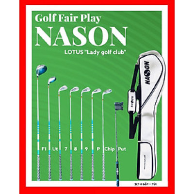 NASON Golf - BỘ GẬY GOLF NỮ FAIRPLAY GF-01 (8 gậy)