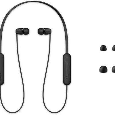 Tai Nghe Nhét Tai Bluetooth Chống Nước Sony WI-C100 - hàng chính hãng