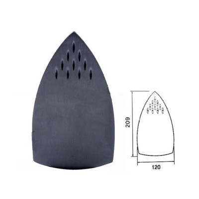 Bàn ủi hơi nước SilverStar ES-300 (Đen)+Mặt nạ bàn ủi ES 94/ES300 - Hàng chính hãng