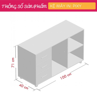 Tủ hồ sơ cửa lùa sang trọng SMLIFE Pixy