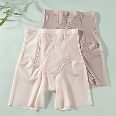 Quần  bó eo mặc trong  đầm váy ,su lạnh  băng gợi cảm liền mạch cho nữ cạp cao , nịt  bụng ,nâng  hông , thoáng khí co giãn 