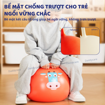 Bóng hơi cho bé hình thú nhún Mideer Sensory Training Bounce Ball